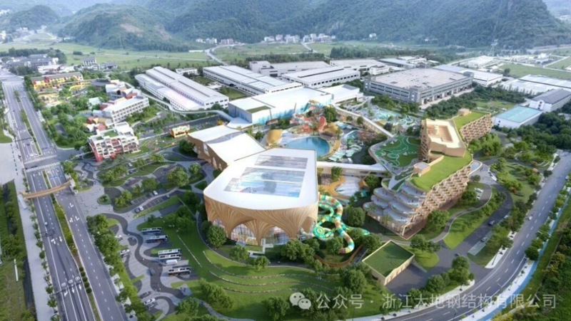 „Blueway“ „trys viename“ sausinantis šilumos siurblys – atvejo tyrimas: Tonglu Kaiyuan Senbo vandens parkas